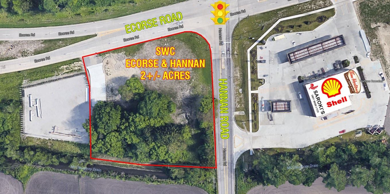 SWC of Ecorse & Hannan Road