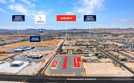 SWC Silverado Ranch Blvd. & Valley View,