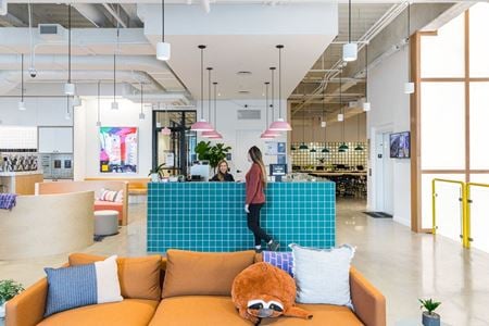 Shared and coworking spaces at 77 Sleeper Street in Boston