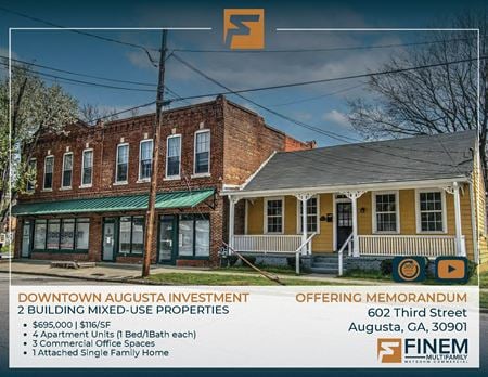 Multi-Family space for Sale at 602 3rd Street in Augusta