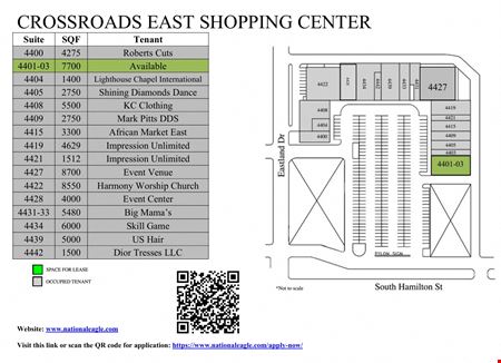 Photo of commercial space at 4400 Crossroads Center Road in Columbus