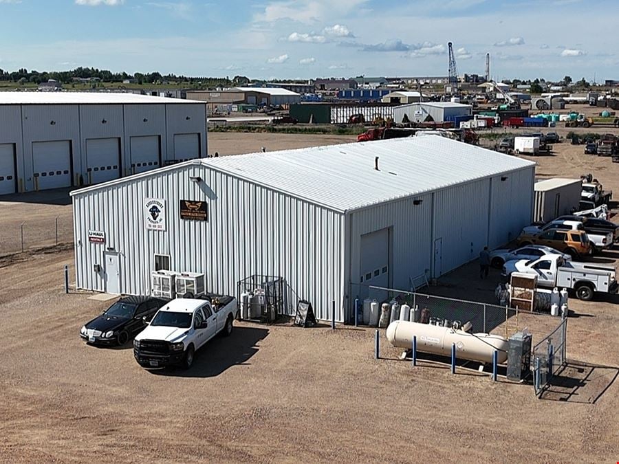 ±5,000 SF Shop with Office | ±2.7 Acre Fenced and Stabilized Yard
