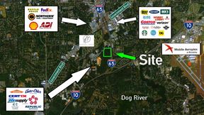 46 Acres For Sale off Halls Mill Rd with I-65 Frontage