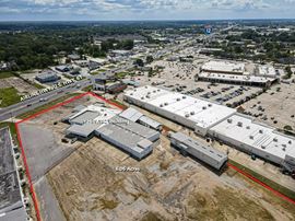 Over 6 Acres of High Traffic Retail Land with +/- 39,582 SF of Bldg.