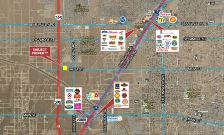 Photo of commercial space at Highway 395 in Victorville