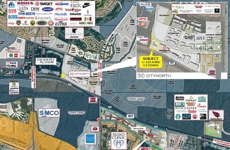 VacantLand space for Sale at NWQ 56th Street & Loop 101 in Phoenix
