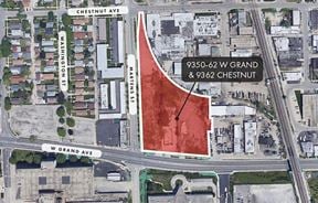 3.7 Acre Development Opportunity-9350 West Grand Avenue & 9362 Chestnut  Avenue, Franklin Park