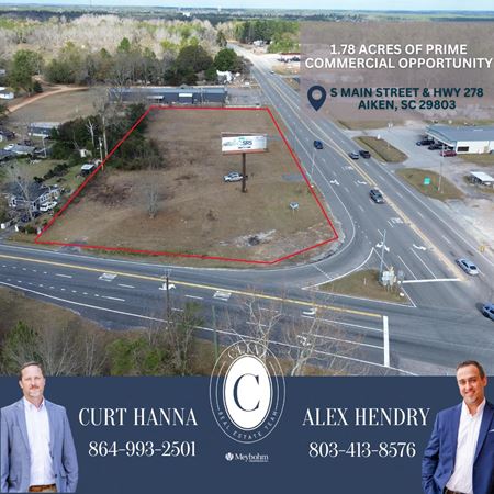 VacantLand space for Sale at 2523 Williston Rd in Aiken