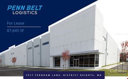 Industrial space for Rent at 7917 Fernham Ln in District Heights