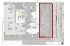 PAD SITE AVAILABLE WITH 9TH ST. FRONTAGE IN SALINA