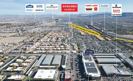 Retail space for Rent at 9257 W Flamingo Rd in Las Vegas