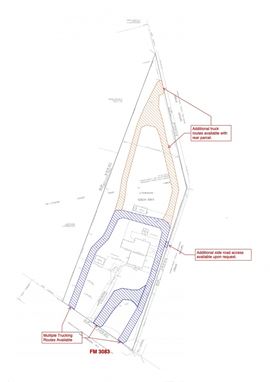 INDUSTRIAL SPACE FOR LEASE 516 FM 3083 Rd,. | 10,220 Sq. Ft.| 5.02 Acres