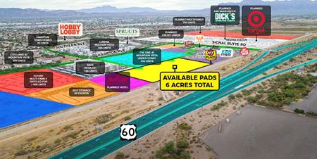 Photo of commercial space at  WNWC Signal Butte Rd & US-60 in Mesa