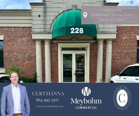 Office space for Rent at 228 Richland Avenue West in Aiken