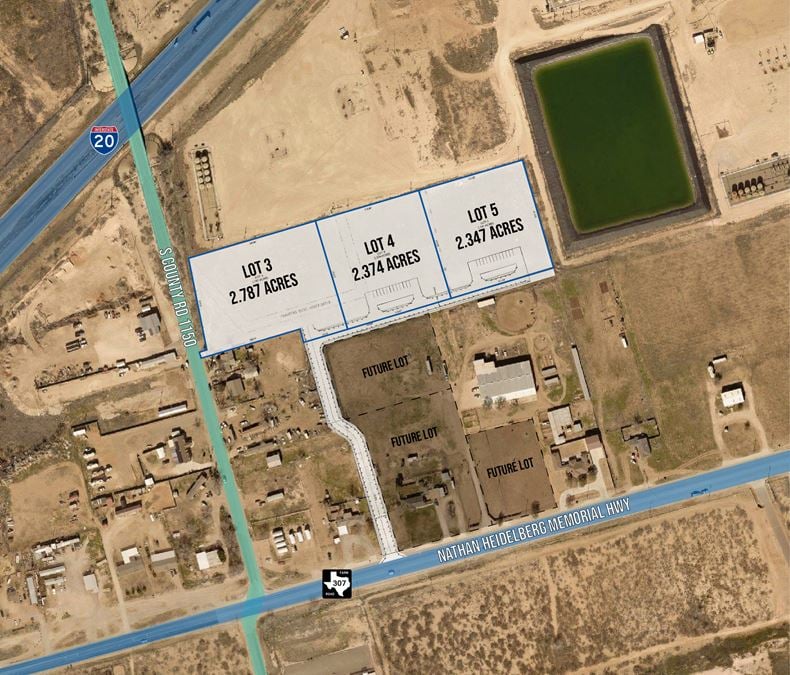 7,500 SF Spec Builds on FM 307 w/ Strong Water Wells