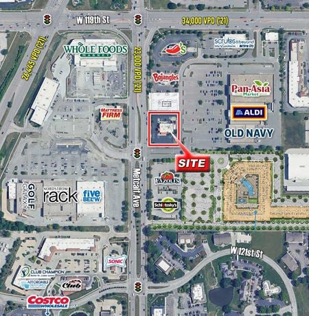 Retail space for Rent at 12021 Metcalf Avenue in Overland Park