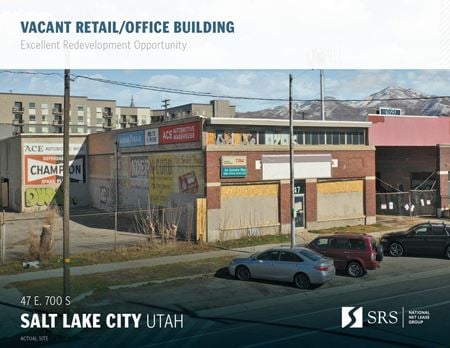 Salt Lake City, UT - Retail Redevelopment / Office Building - Salt Lake City