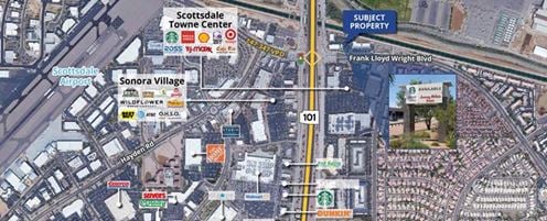 Retail Spaces for Lease in North Scottsdale