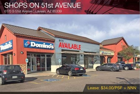Retail space for Rent at 6170 S 51st Ave in Phoenix