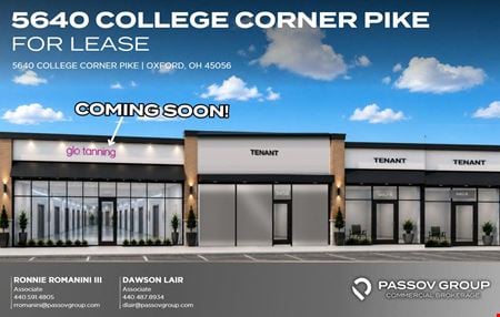 Retail space for Rent at 5640 College Corner Pike in Oxford