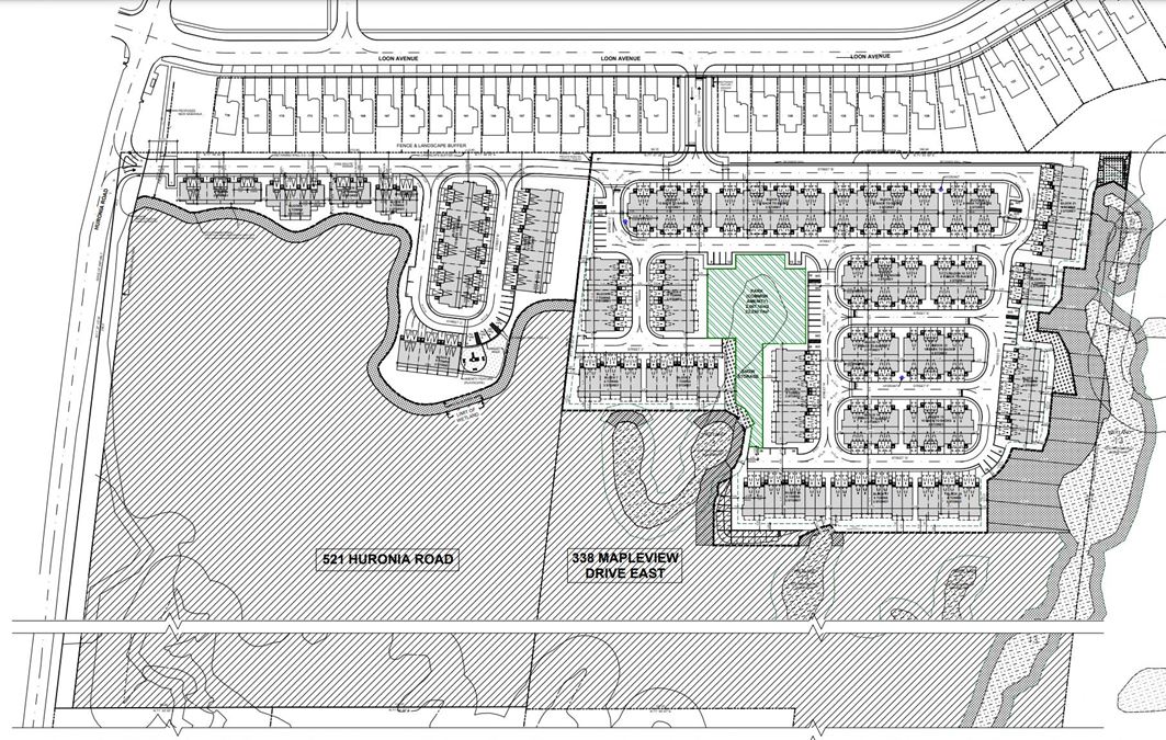 Approved Townhome Development