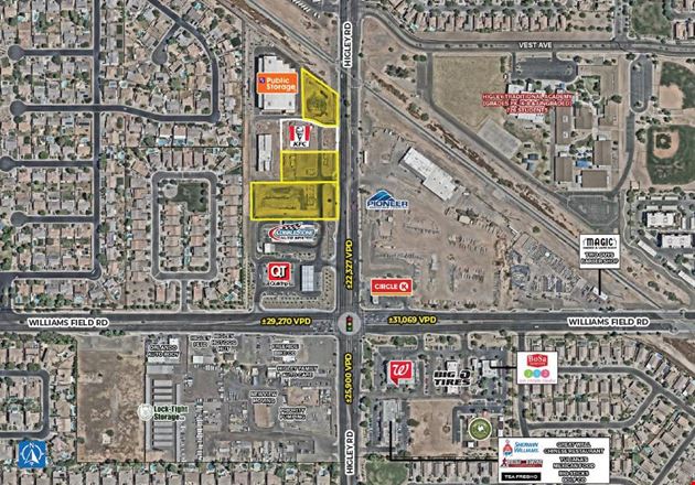 Higley Rd & Williams Field Rd, NWC