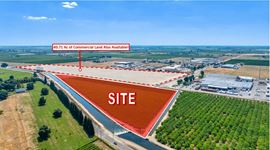 ±20.1 Acres of Industrial Development Land In Sanger, CA