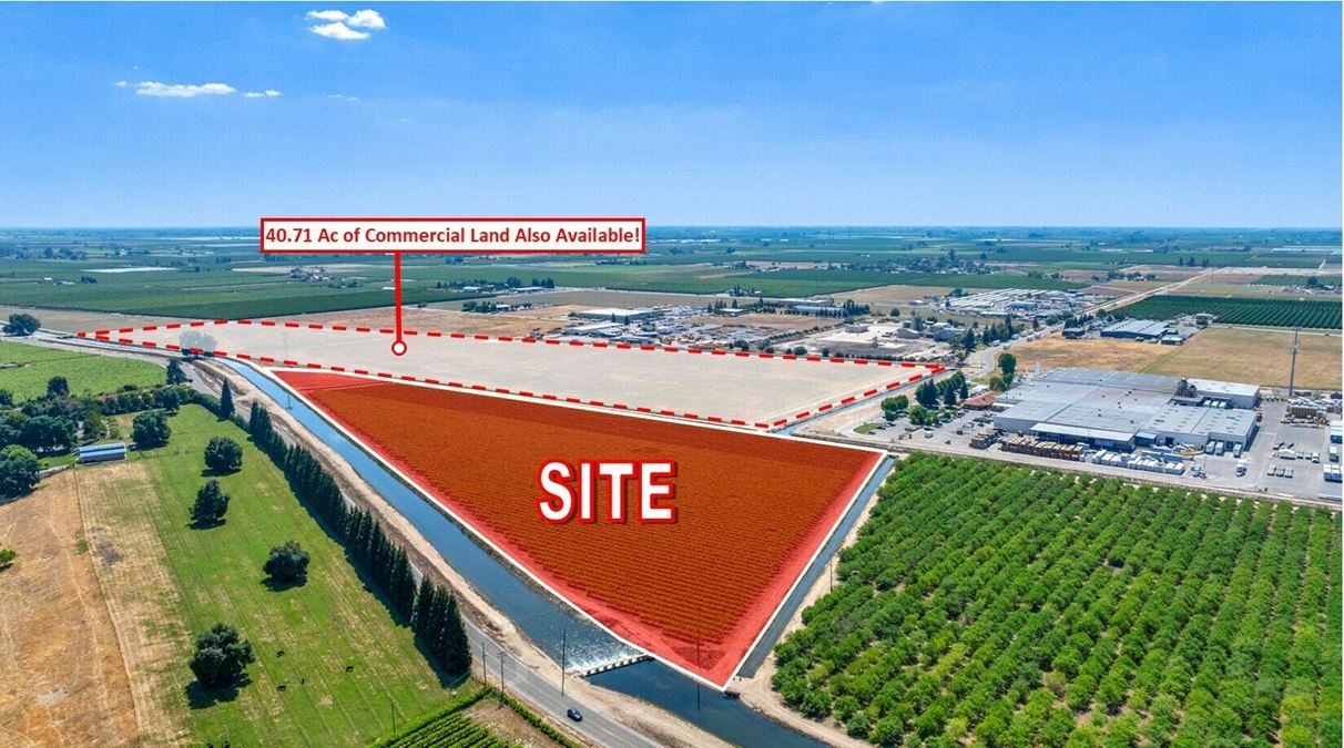 ±20.1 Acres of Industrial Development Land In Sanger, CA