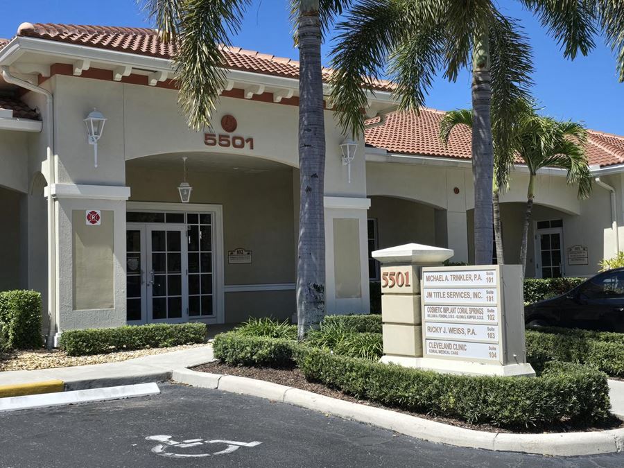For Sale in Coral Springs Professional Campus