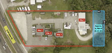 Office & Outdoor Storage For Lease - 1517 S US Hwy 41 - Ruskin