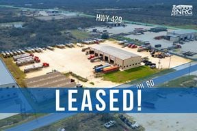 4 Drive-Through Bay Shop + Wash-Bay on 4 Acres - Leased!