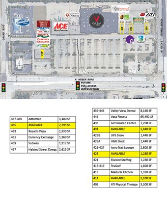 Retail Space at Vasa Fitness Anchored Center