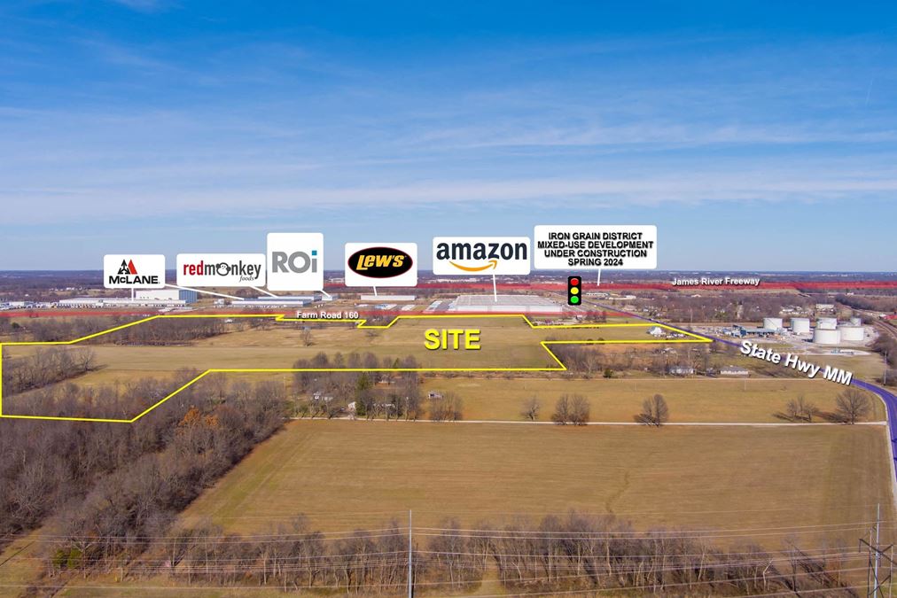 Development Land For Sale at Farm Road 160 and State Hwy MM