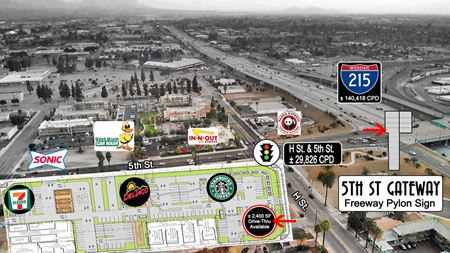 Drive Thru Opportunity Downtown San Bernardino - San Bernardino