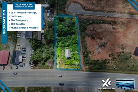 VacantLand space for Sale at 7227 U.S. 76 in Pendleton