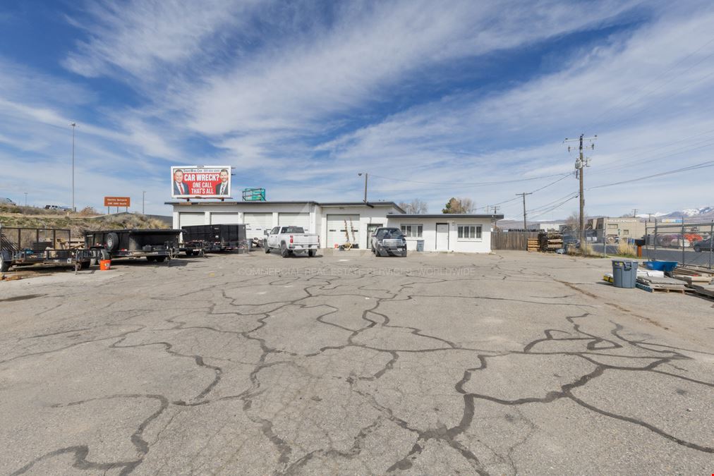 Warehouse/Office With Yard With I-15 Visibility