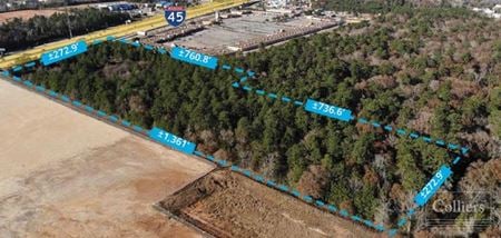 For Sale | ±12.51 AC on Interstate 45 North in Willis, TX - Conroe