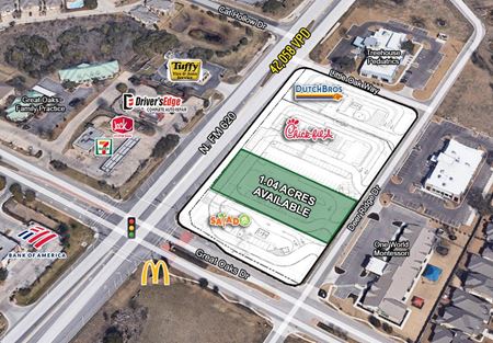 Photo of commercial space at NEC  N. FM 620 & Great Oaks Dr. in Round Rock