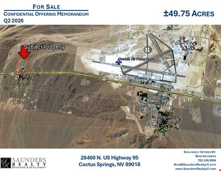 VacantLand space for Sale at 28460 N. US Highway 95 in Las Vegas