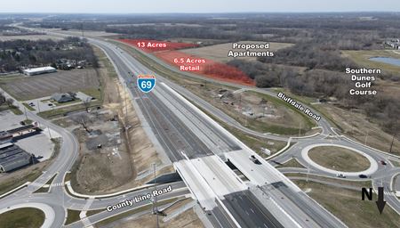VacantLand space for Sale at I-69 @ County Line Road in Greenwood