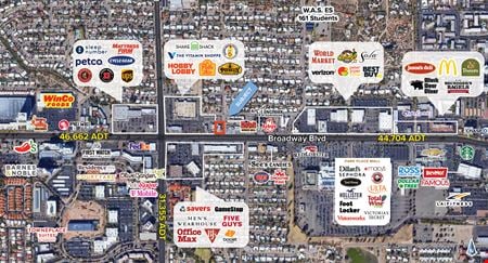 Retail space for Rent at 5621 E Broadway Blvd in Tucson