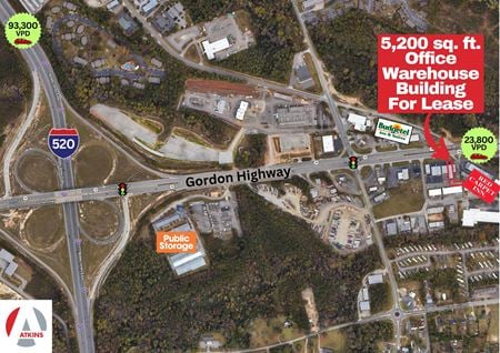 Industrial space for Rent at 2052 B Gordon Hwy in Augusta