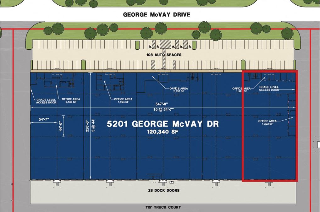 5201 George McVay Dr., Suite A