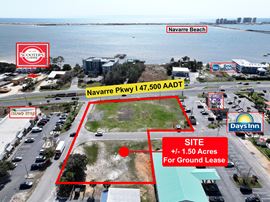 Prime 1.5-Acre Commercial Lot Near Navarre Beach