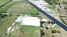 Truck, trailer, RV, and boat parking yard for lease in Greenville TX