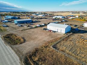 ±7,800 SF Shop & Office | ±2.58 Acre Fenced and Stabilized Yard