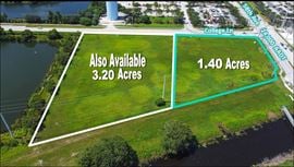 1.40 - 4.60 Acres of Vacant Land