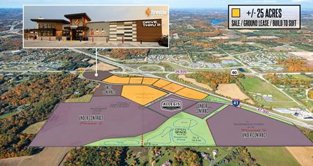 VacantLand space for Sale at SWQ of I-41 and State Rd 60 in Slinger