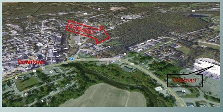 land for 52 units overlooks downtown