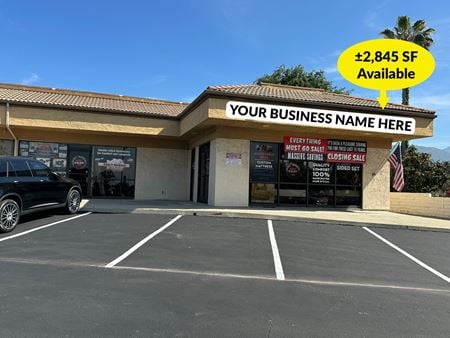 Retail space for Rent at 1143 Foothill Blvd in La Verne